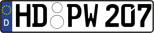 HD-PW207