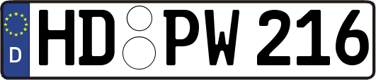HD-PW216