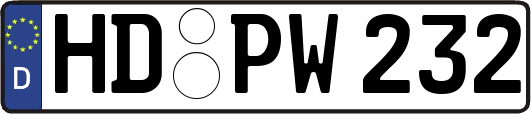 HD-PW232