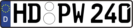 HD-PW240