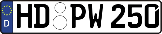 HD-PW250