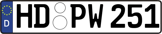 HD-PW251