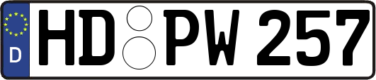 HD-PW257
