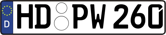 HD-PW260
