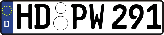 HD-PW291
