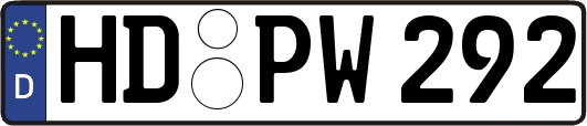 HD-PW292
