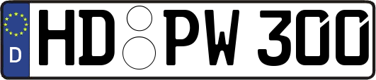 HD-PW300