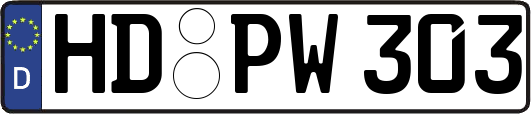 HD-PW303