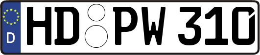 HD-PW310