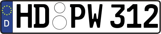 HD-PW312