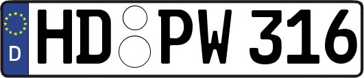 HD-PW316