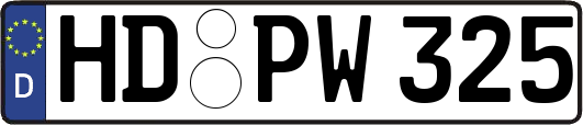 HD-PW325