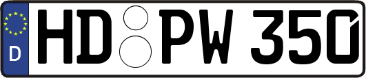 HD-PW350