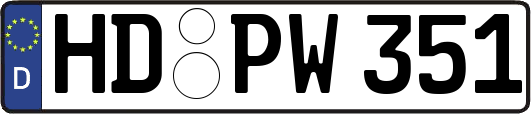 HD-PW351