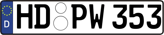 HD-PW353