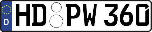 HD-PW360