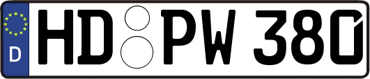 HD-PW380