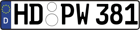 HD-PW381