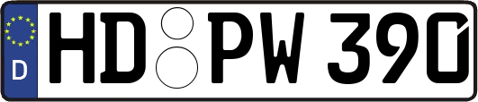 HD-PW390