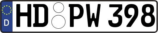 HD-PW398