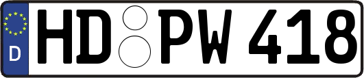 HD-PW418