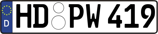 HD-PW419