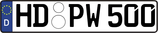 HD-PW500