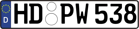 HD-PW538