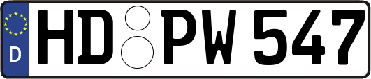 HD-PW547