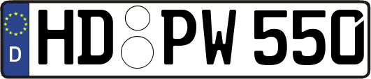 HD-PW550
