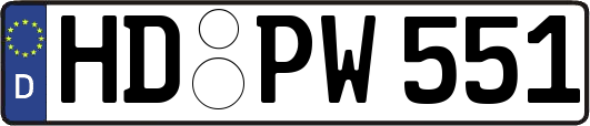 HD-PW551