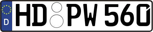 HD-PW560