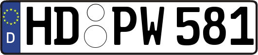 HD-PW581