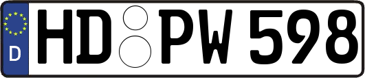 HD-PW598