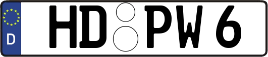HD-PW6