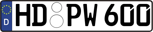 HD-PW600