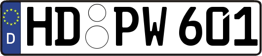 HD-PW601