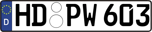 HD-PW603