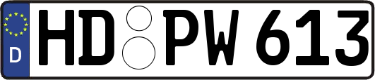 HD-PW613