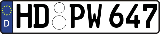 HD-PW647