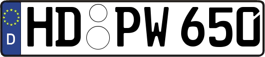 HD-PW650