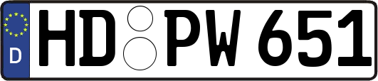 HD-PW651