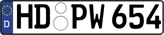 HD-PW654