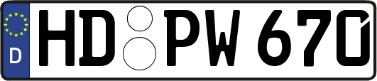 HD-PW670