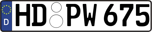 HD-PW675