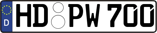 HD-PW700