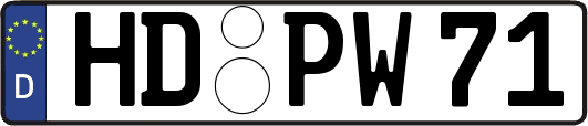 HD-PW71