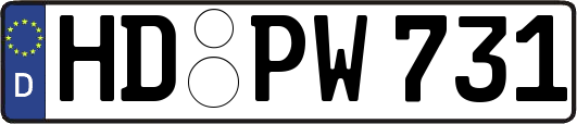 HD-PW731