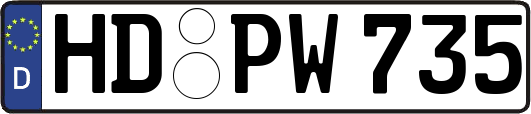 HD-PW735