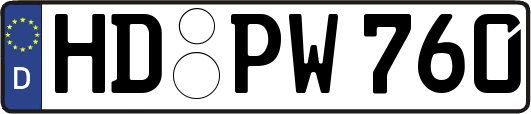 HD-PW760